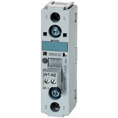 Siemens 3RF2 Series Solid State Relay, 50A Load Current, DIN Rail Mount, 460V Load Voltage, 24V DC Control 3RF2150-1AA04