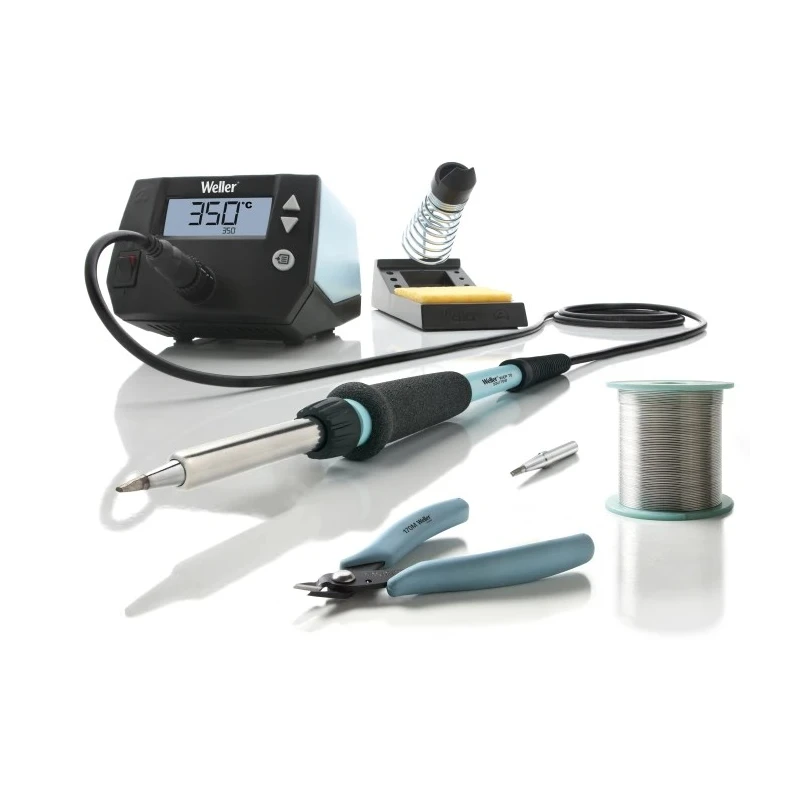 Weller Education Soldering Station 70W, 230V with LCD Display and ESD Safe Design T0053298390