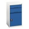 Bott Steel Drawer Unit 2, 900 mm x 525 mm x 550 mm, Blue Grey 16925037.11