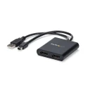 StarTech.com Mini DisplayPort to DisplayPort MST Hub 2 Output 3840 x 2160 pixel MSTMDP122DP
