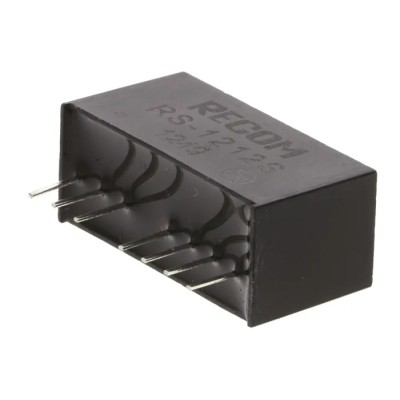 Recom 12V DC Input Voltage, 166mA Output Current 2W Through Hole DC/DC Converter RS-1212S