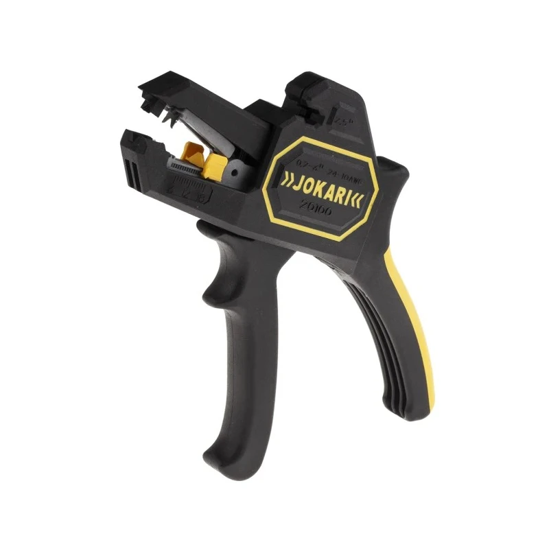Jokari Titanium Nitride Coated Single Core Wire Stripper 6 to 18 mm Stripping Range, 6 mm Overall Length 20100