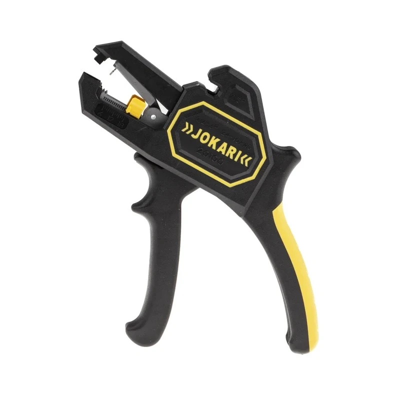 Jokari Titanium Nitride Coated Single Core Wire Stripper 6 to 18 mm Stripping Range, 6 mm Overall Length 20100