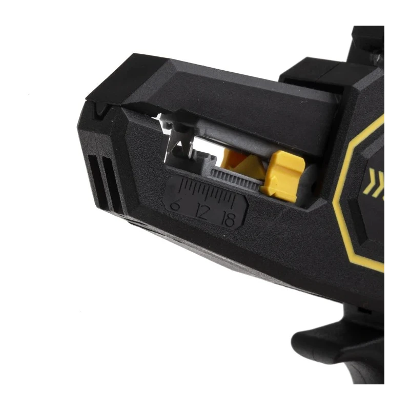 Jokari Titanium Nitride Coated Single Core Wire Stripper 6 to 18 mm Stripping Range, 6 mm Overall Length 20100