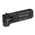 Jokari ESD-PLUS Series Ethernet Insulated Wire Stripper 0.25 to 0.8 mm Stripping Range Titanium Nitride Coated 40028