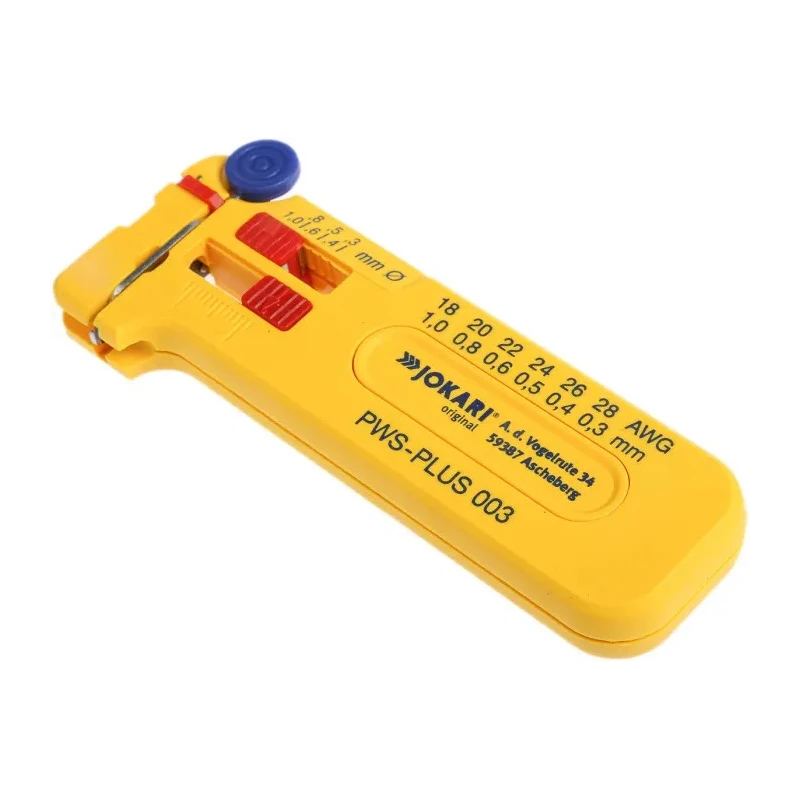 Jokari PWS-PLUS Series Ethernet Insulated Wire Stripper 0.3 to 1 mm, 1mm Overall 40026