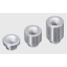 Mac 8 Brass PCB Spacer Through-Hole Taps, Made of Brass, Model TH-1.6-1.0-M3-B