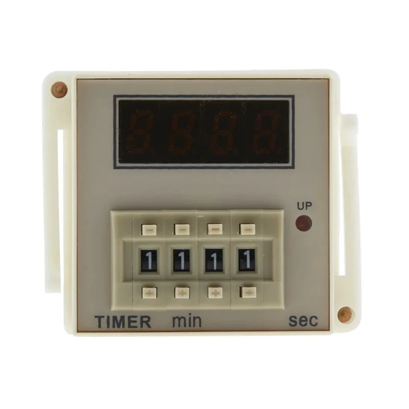 RS PRO Timer Relay, 1-Contact SPDT, 100-240 V AC Supply, Power-On Delay, Timer 99 min 59 s 179-2900