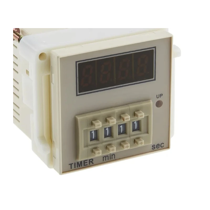 RS PRO Timer Relay, 1-Contact SPDT, 100-240 V AC Supply, Power-On Delay, Timer 99 min 59 s 179-2900