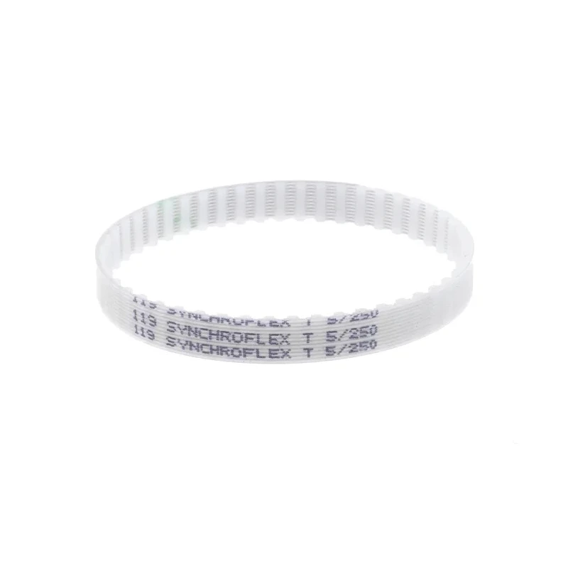 Contitech SYNCHROFLEX T Profile Timing Belt 10 mm Width, 250 mm Length, 50 Teeth, Polyurethane Cord 10 / T5 / 250 SS