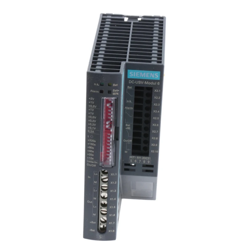 Siemens SITop Uninterruptible Power Supply 22-29 V DC Input, 21.5-28.5 V DC Output, 14 W Power, 6 A Current 6EP1931-2DC21