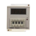 RS PRO Plug-in Digital Counter Timer Relay 1-Contact 12 V dc 48 V dc Time Range 99 h 59 min SPDT Switch 179-2914