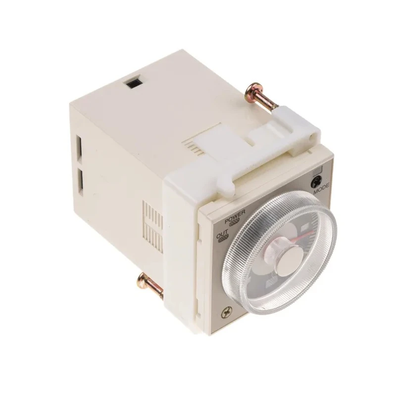 RS PRO Panel Timer Relay 2-Contact, Multifunction, DPDT Switch, 100 to 125 V DC, 220 V AC, 0.1 s to 300 h 179-2920