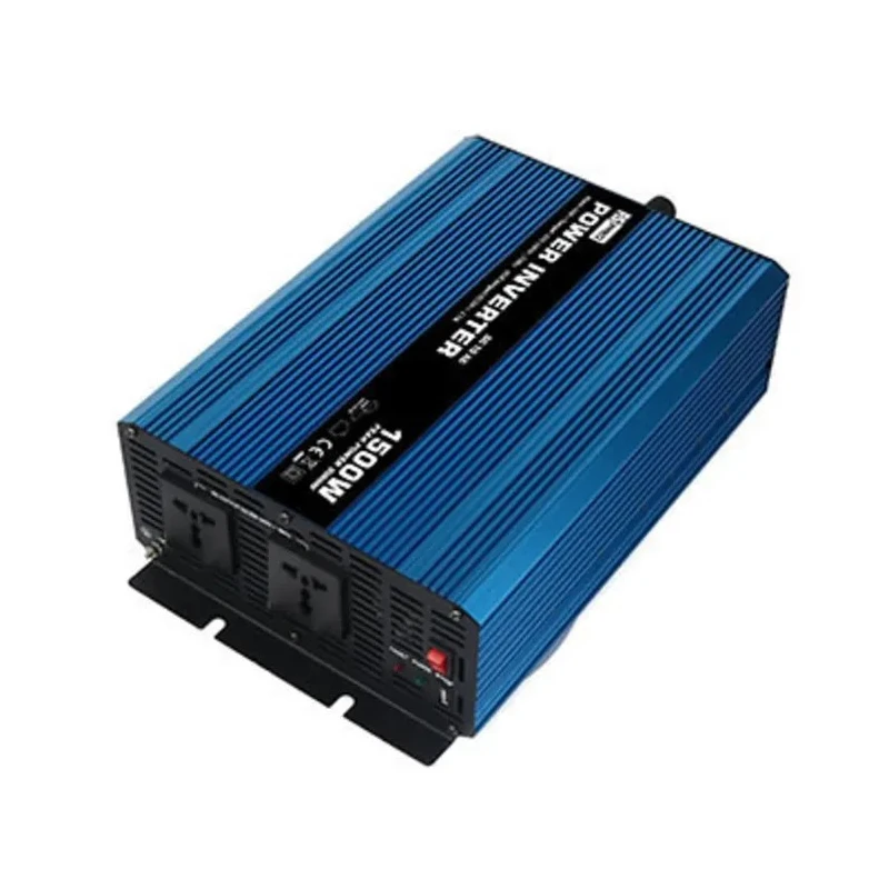 RS PRO Chassis Mount 1500W Power Inverter 24V Input 230V Output 90% Efficiency 13.4A 2 Outputs 50°C Max Operating 179-3334