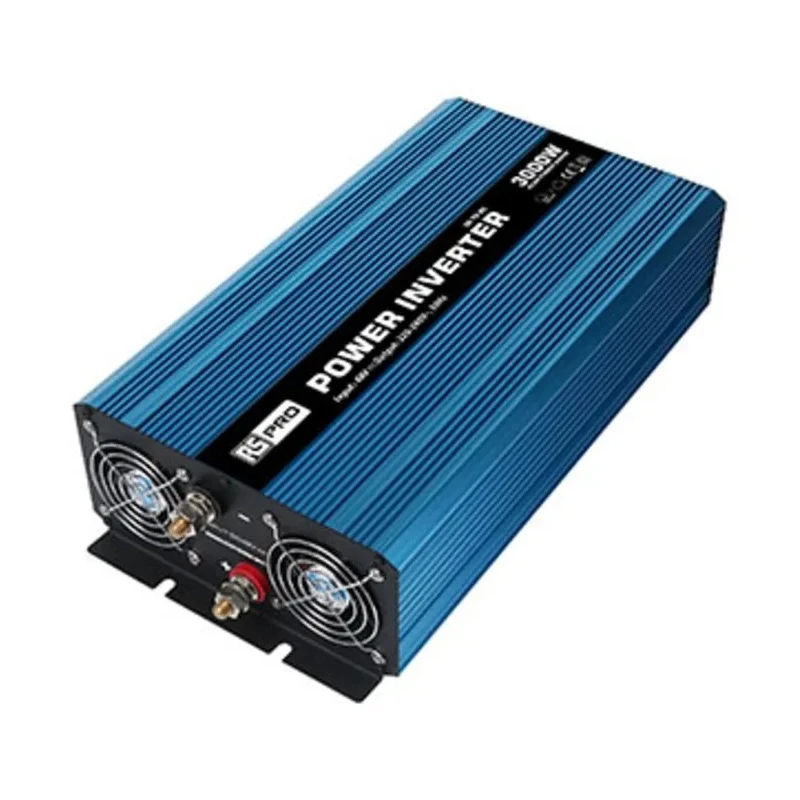 RS PRO 3000W Chassis Mount Power Inverter 48V Input 230V Output 179-3342