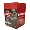 3M Silicon Carbide Very Fine Grade Power Sanding Pad, 228mm Length, 152mm Width, Maroon, Model 64926