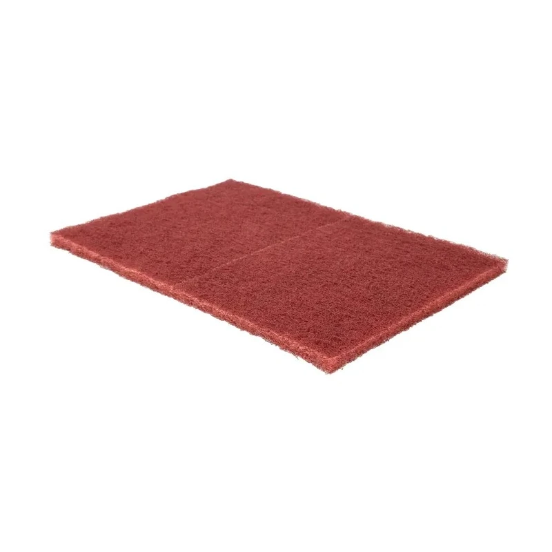3M Silicon Carbide Very Fine Grade Power Sanding Pad, 228mm Length, 152mm Width, Maroon, Model 64926