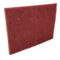3M Silicon Carbide Very Fine Grade Power Sanding Pad, 228mm Length, 152mm Width, Maroon, Model 64926