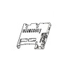 Molex 8 Way Push-Push MicroSD Memory Card Connector Surface Mount Thermoplastic Housing Gold or Tin Plated 47352-1001-TR200