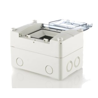 Spelsberg 3 Phase Consumer Unit 3 Way Polystyrene Surface Mount IP55 400V AKe 03 73550301