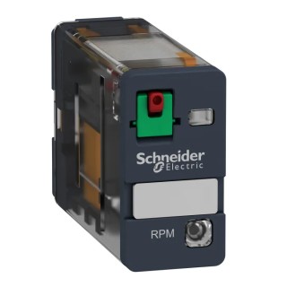 Schneider Electric Panel Power Relay 24V AC Coil 15A Switching Current SPDT RPM12B7