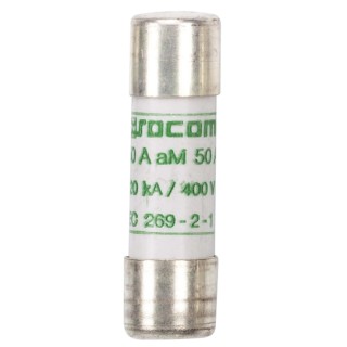 Socomec 6A Ceramic Cartridge Fuse 500V AC, 14 x 51 mm, High Breaking Capacity 60520006