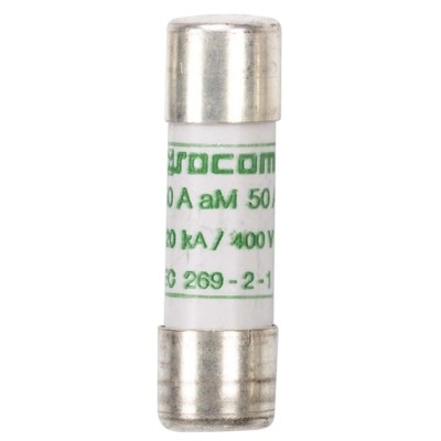 Socomec 6A Ceramic Cartridge Fuse 500V AC, 14 x 51 mm, High Breaking Capacity 60520006