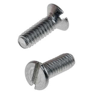 RS PRO Slot Countersunk Stainless Steel Machine Screw M2 14mm 179-5654