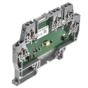WAGO 859 Series Optocoupler Terminal Block Grey, 24V DC, 2.5mm² Cable CSA, Cage Clamp Termination 859-794