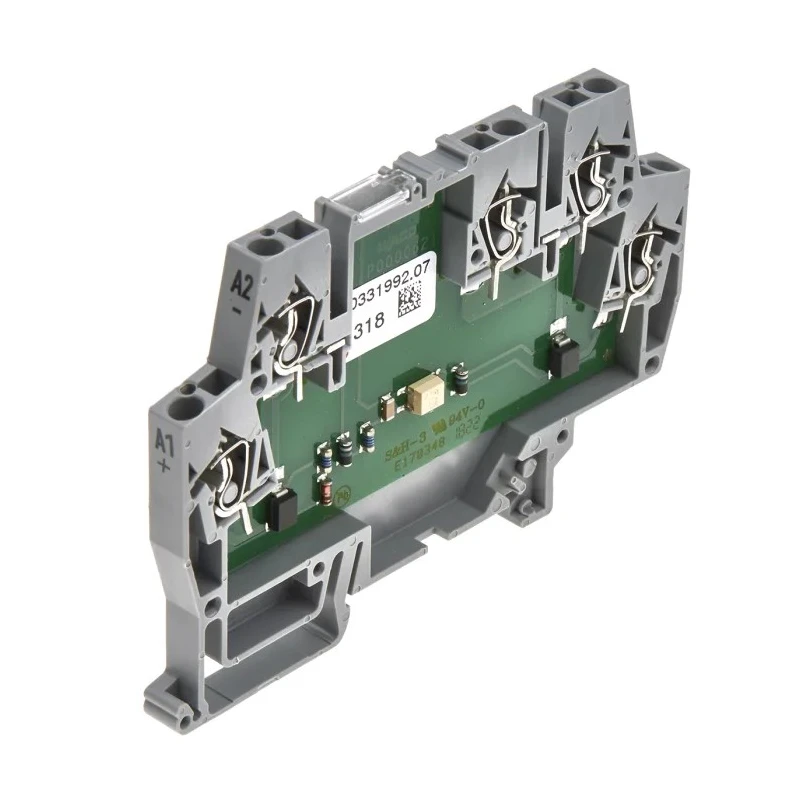 WAGO 859 Series Optocoupler Terminal Block Grey, 24V DC, 2.5mm² Cable CSA, Cage Clamp Termination 859-794