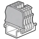 Legrand Viking Series Grey End Cover for DIN Rail Terminal Blocks 0 375 53