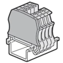 Legrand Viking Series Grey End Cover for DIN Rail Terminal Blocks 0 375 53