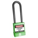 RS PRO Green 1-Lock Safety Lockout Padlock Steel Polyvinyl Chloride ABS 6mm Shackle 180-6842
