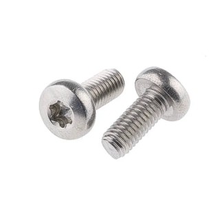 RS PRO Torx Pan Stainless Steel Machine Screw M2.5 Thread 10 mm Length 179-5718