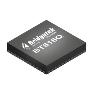 Bridgetek BT81X Series Microcontroller with FLASH Memory, 72 MHz Clock, 64-Pin VQFN Package BT816Q-T