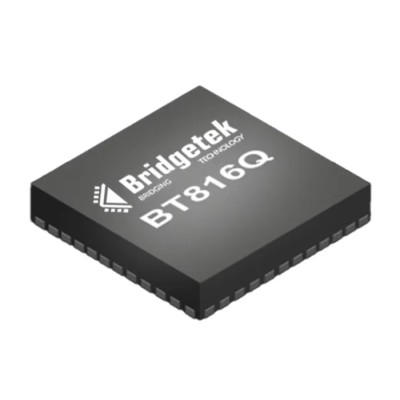 Bridgetek BT81X Series Microcontroller with FLASH Memory, 72 MHz Clock, 64-Pin VQFN Package BT816Q-T