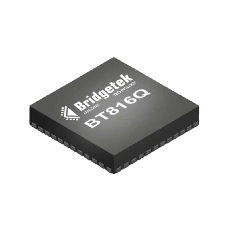 Bridgetek BT81X Series Microcontroller with FLASH Memory, 72 MHz Clock, 64-Pin VQFN Package BT816Q-T