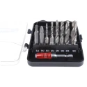 RS PRO Tap & Drill Set, Metric Standard Spiral Flute Left Hand Thread Direction HSS Material 6 Pieces 180-7091