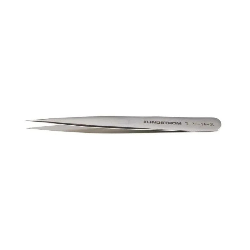 Bahco 110mm Stainless Steel Fine, Straight ESD Safe Tweezer TL 3C-SA-SL