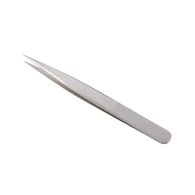 Bahco 110mm Stainless Steel Fine, Straight ESD Safe Tweezer TL 3C-SA-SL