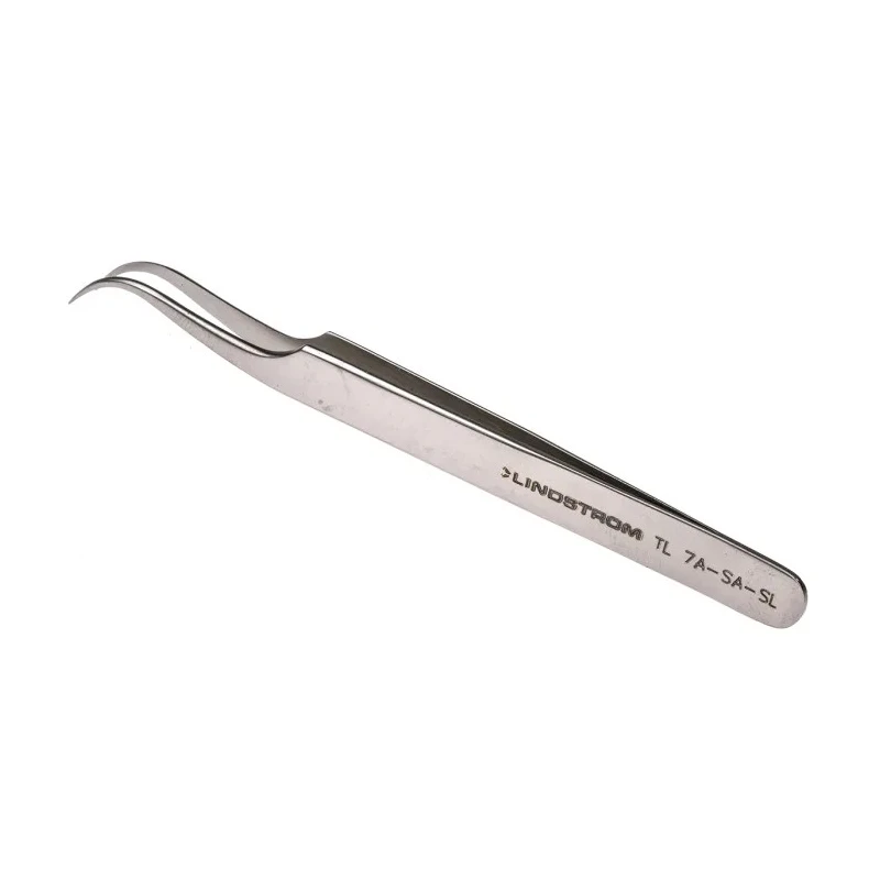Bahco 115mm Stainless Steel Fine Curved ESD Safe Tweezer TL 7A-SA-SL