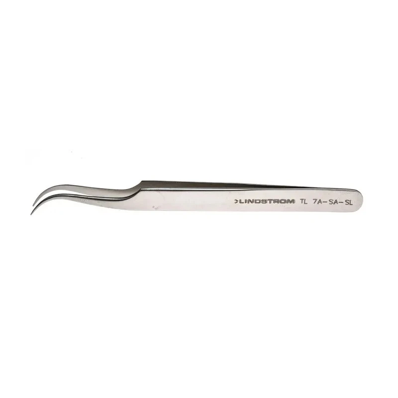 Bahco 115mm Stainless Steel Fine Curved ESD Safe Tweezer TL 7A-SA-SL