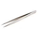 Lindstrom 120mm Stainless Steel Fine, Round ESD Safe Tweezer TL SM 110-SA