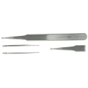 Lindstrom 120mm Stainless Steel Fine, Round ESD Safe Tweezer TL SM 110-SA
