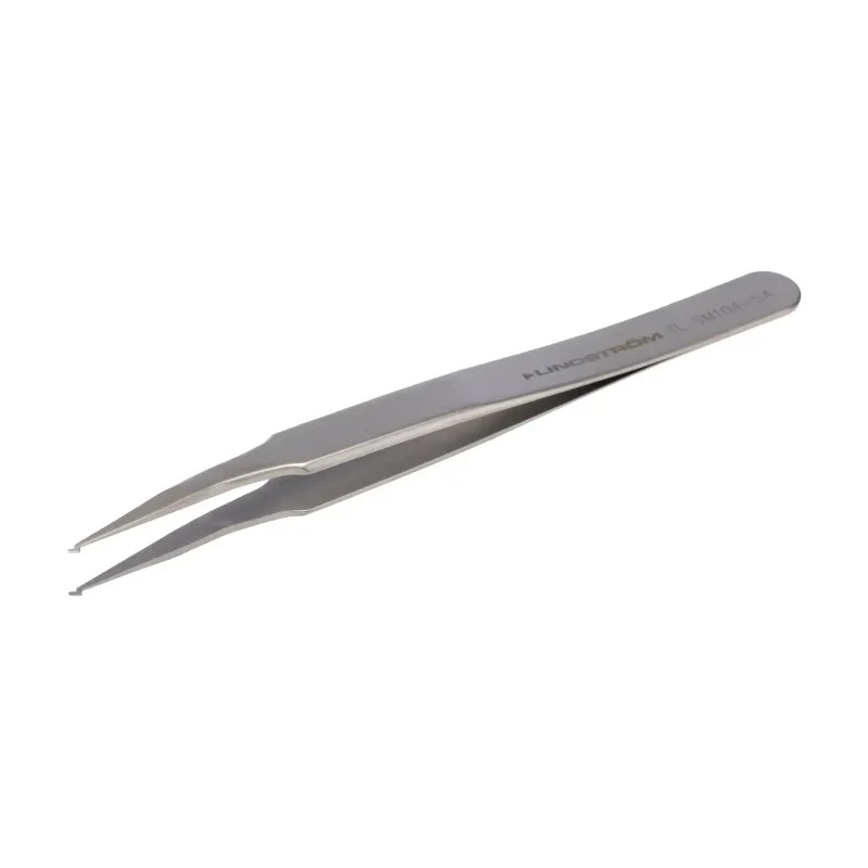Lindstrom 120mm Stainless Steel Round Fine ESD Safe Tweezer TL SM 104-SA