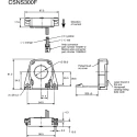 Honeywell Technologies CSN Series Current Sensor 600A 1:2000 Turns Ratio 15V Supply Voltage 26mm Bore CSNS300F