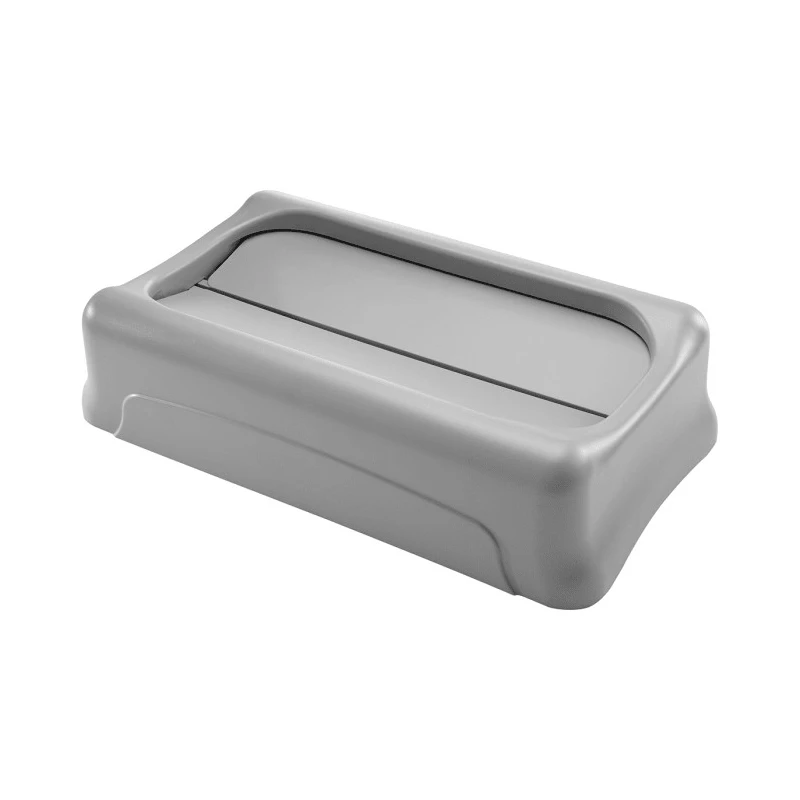 Rubbermaid Commercial Products 520 mm Grey Plastic Swing Bin Lid for FG3540 and FG3541 Containers FG267360GRAY