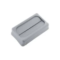 Rubbermaid Commercial Products 520 mm Grey Plastic Swing Bin Lid for FG3540 and FG3541 Containers FG267360GRAY