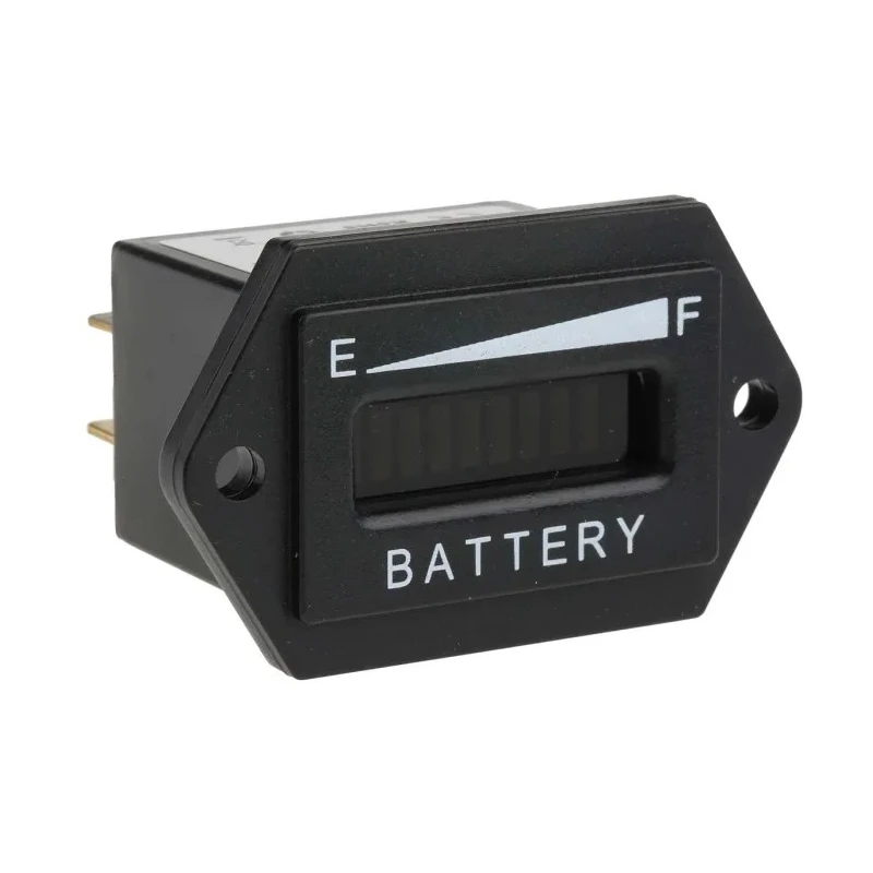 RS PRO Digital Voltmeter DC LED Display Cutout 25 mm x 37 mm Digit Height 85 mm 180-9260