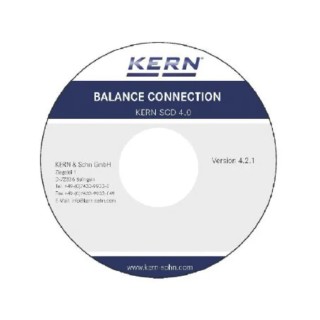 Kern Balance Connection Software Compatible With Windows XP, Vista, 7, 8, 8.1, 10 SCD-4.0